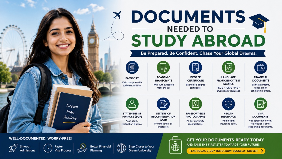 documents needed to study abroad