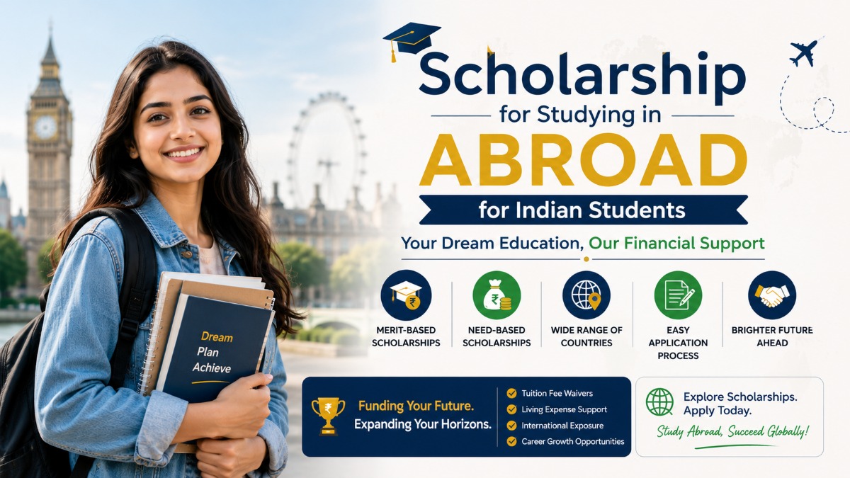 scholarships for Indian students to study abroad
